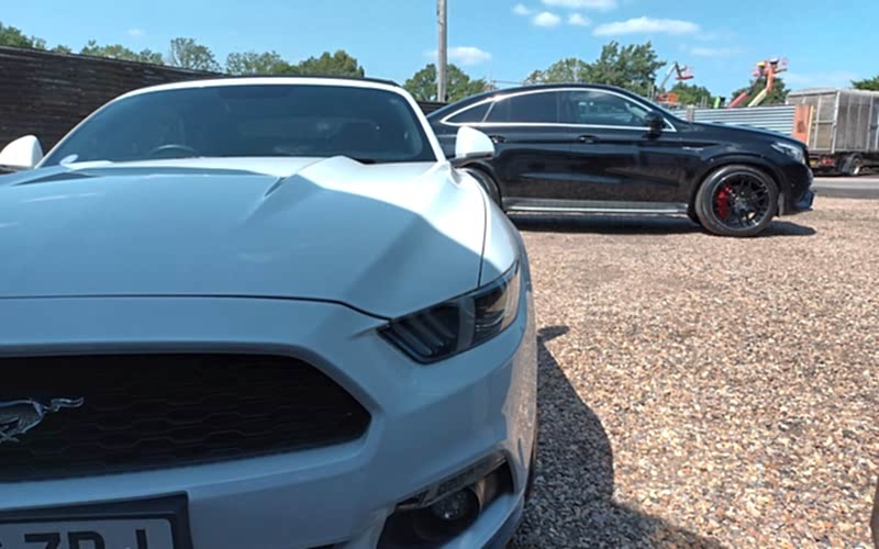 Ford Mustang Restored - Scratch-Free White Paint and Immaculate Finish